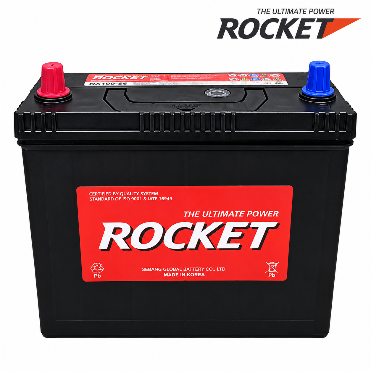 ắc quy rocket smf nx100-s6 45ah