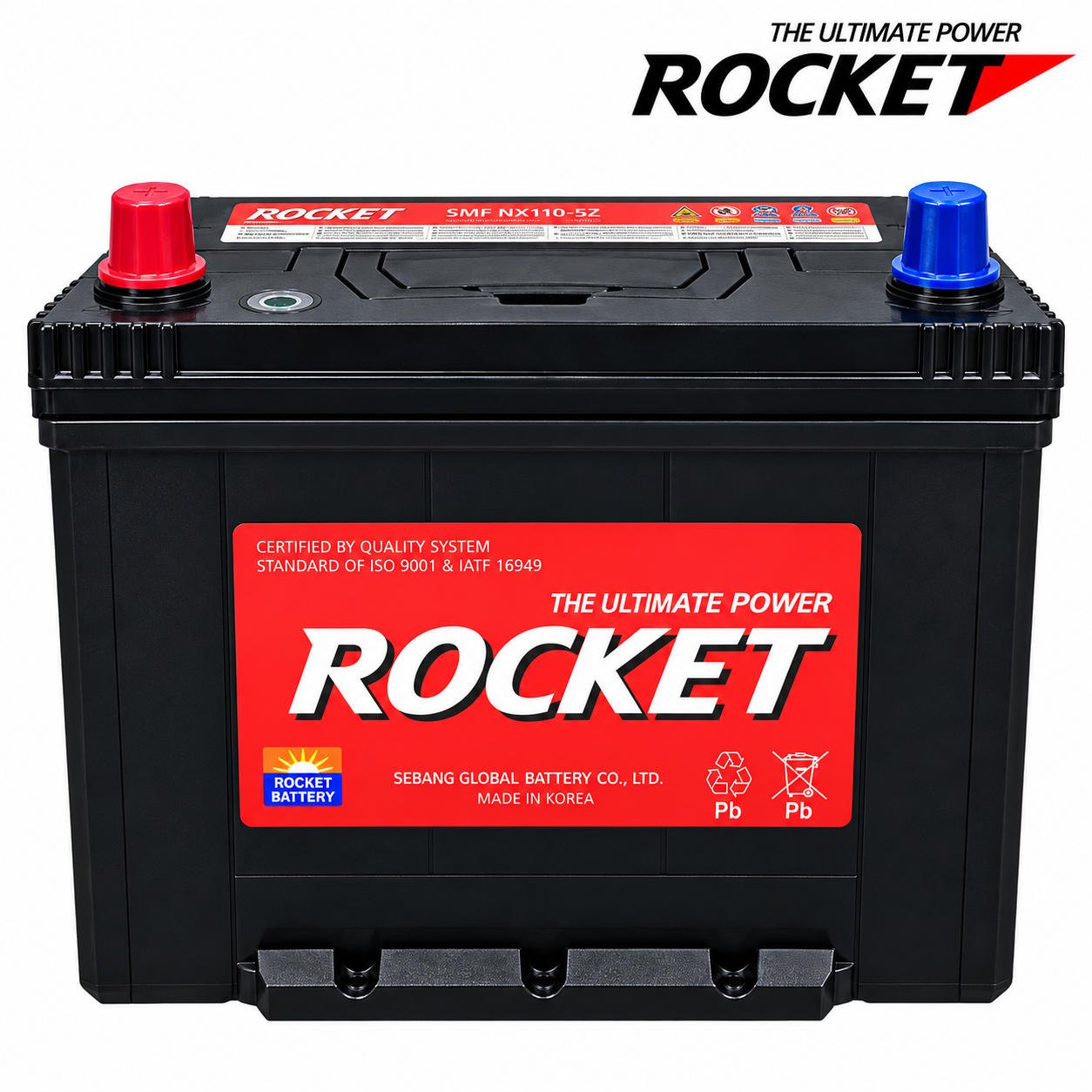 ắc quy rocket smf nx110-5z 75ah