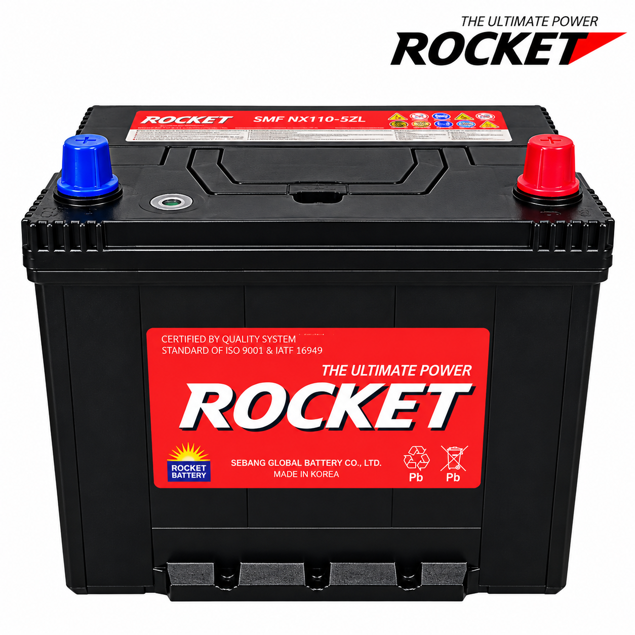 ắc quy rocket smf nx110-5zl 75ah