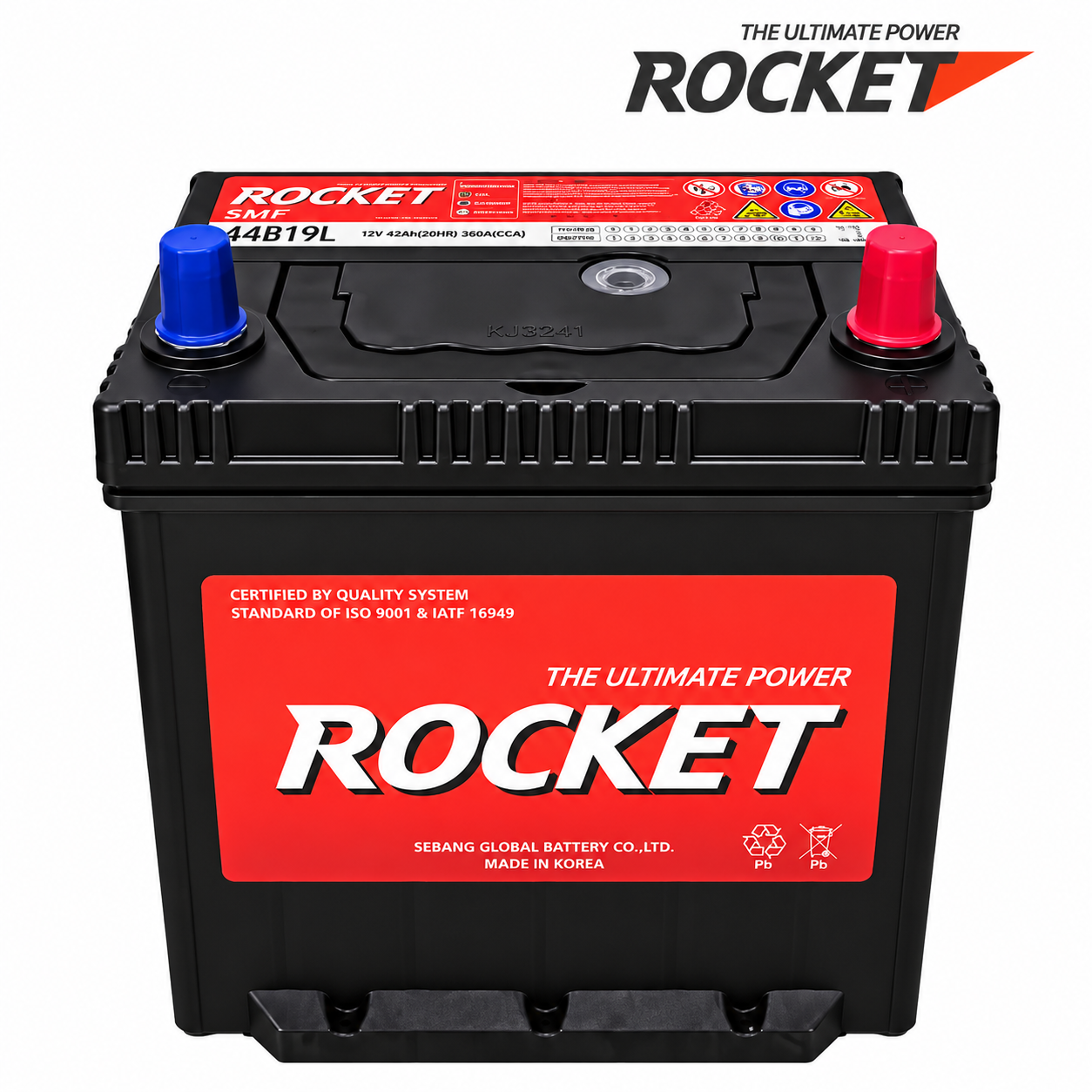 ắc quy rocket smf 44b19l 42ah