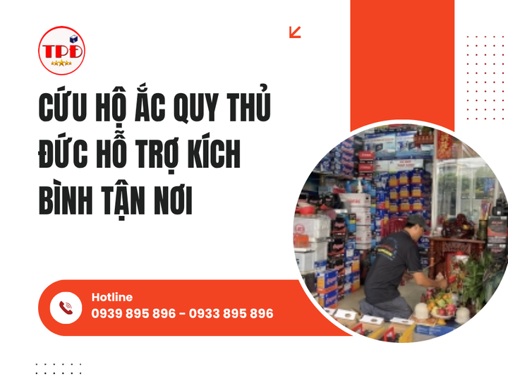 Cứu Hộ Ắc Quy Thủ Đức Hỗ Trợ Kích Bình Tận Nơi