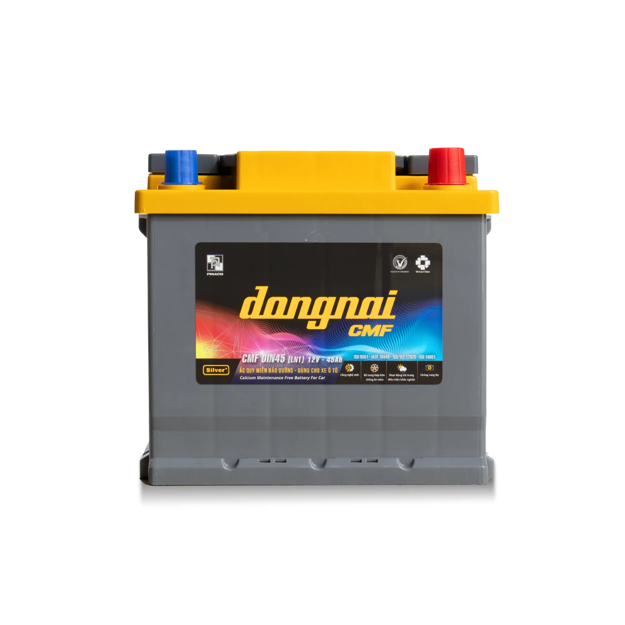 Ắc Quy Đồng Nai DIN45 (LBN) 45AH