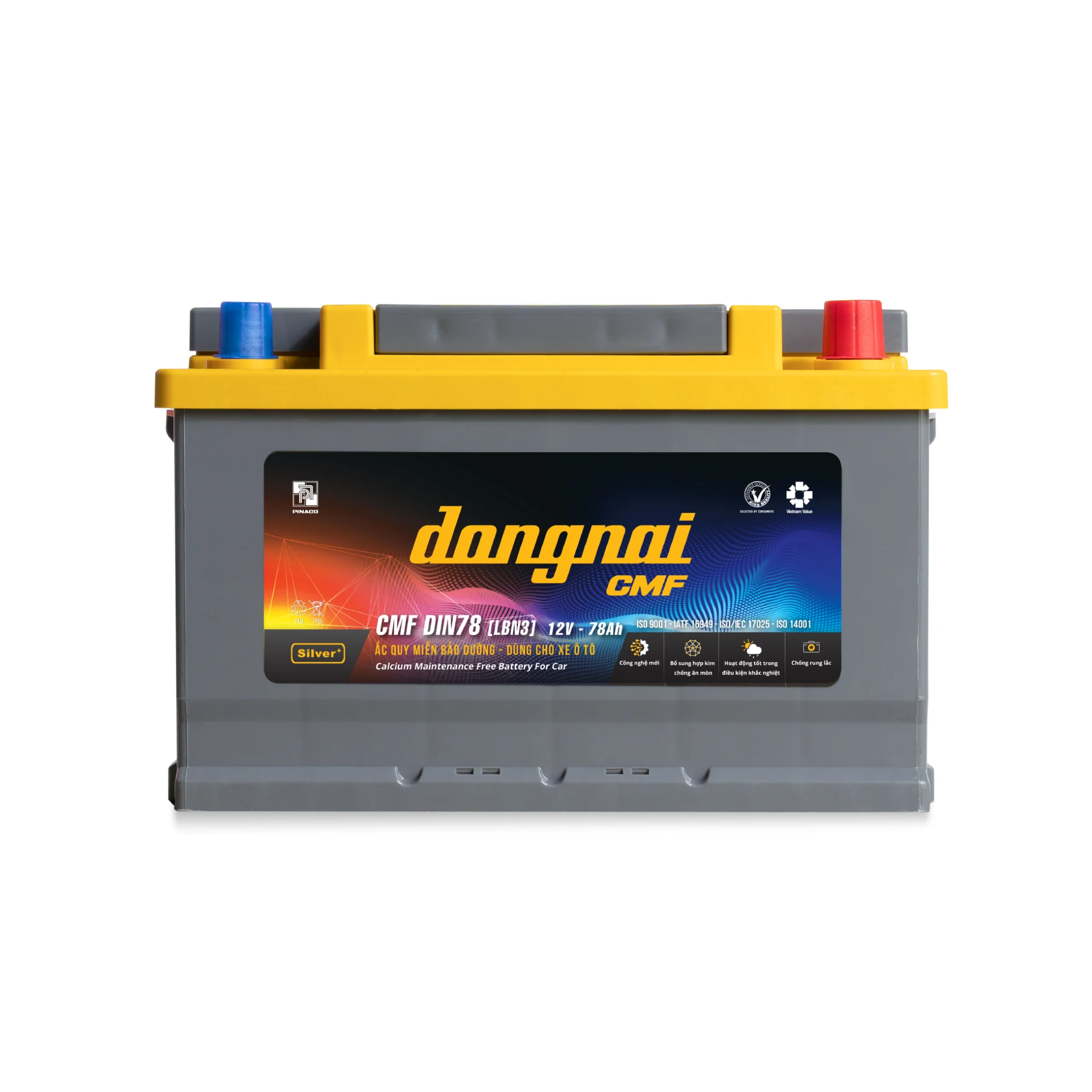 Ắc Quy Đồng Nai CMF DIN78 78AH